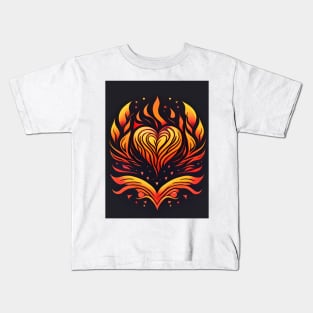 Phoenix of Love, Let the Phoenix guide you to true love. Kids T-Shirt